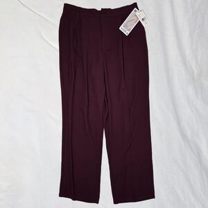 NWT Rewash Berry Slim Trousers - Deep Wine Burgundy - Size 13/31